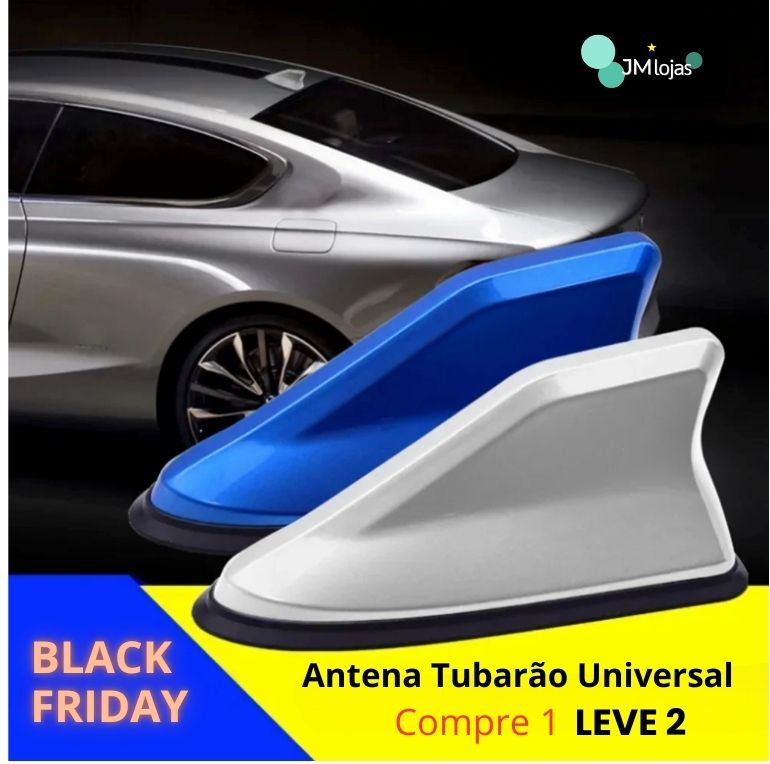 PROMOÇÃO - Antena Tubarão Universal para Carro - [COMPRE 1 LEVE 2]