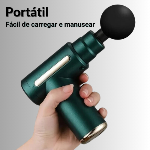 Mini Pistola de Massagem Portátil - Profissional