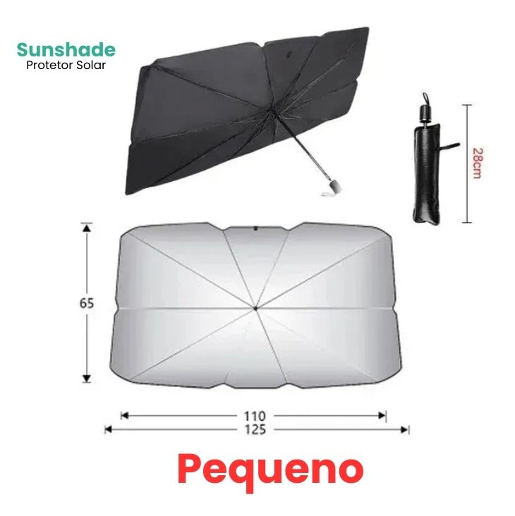 Protetor Solar Para Carros - Guarda-Chuva Sunshade