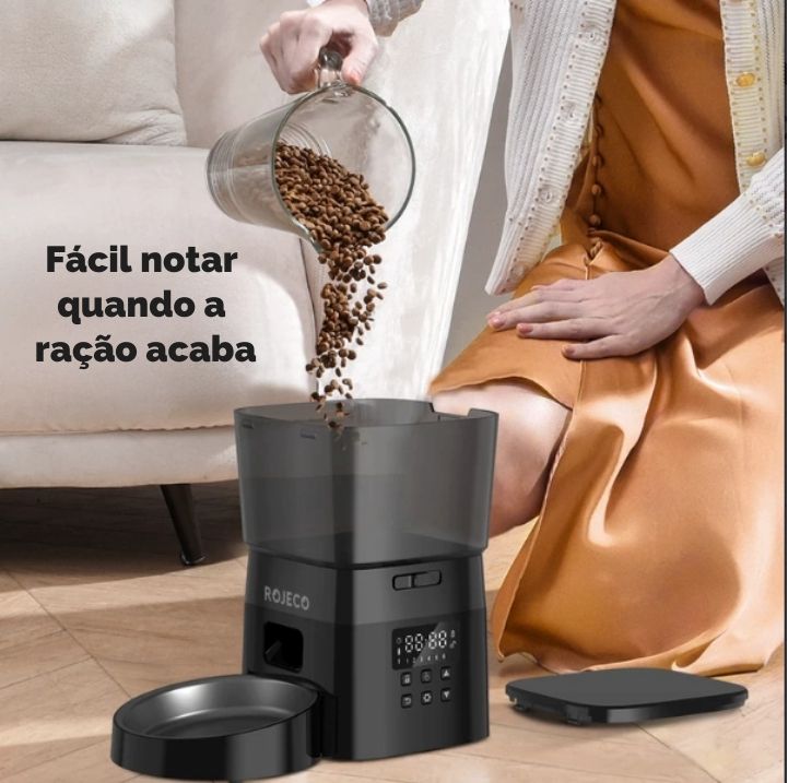 ROJECO - Alimentador Automático para Pets