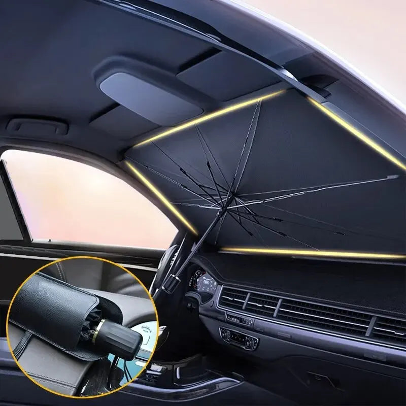 Protetor Solar Para Carros - Guarda-Chuva Sunshade